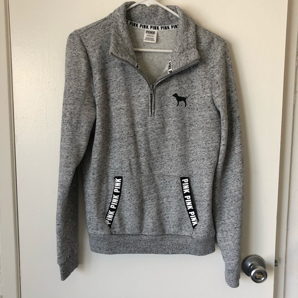 PINK Quarter Zip-Up